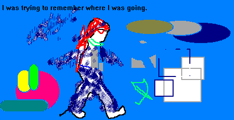 I was trying to remember where I was going.