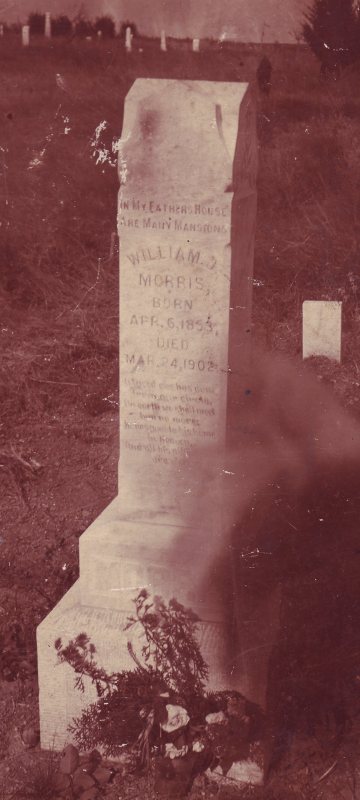 William Morris headstone