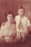 Maude Morris Jarratt and son Morris